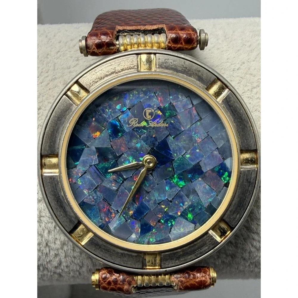 Rodi Ardari Ladies Watch New Battery Australian Opal Face 32MM 7.5